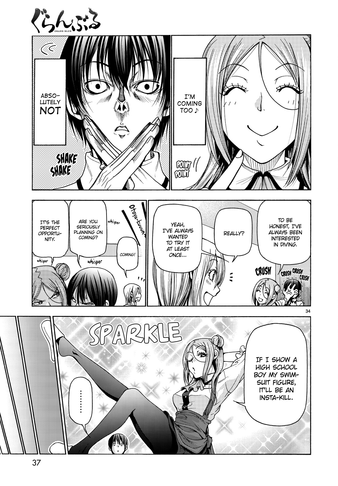 Grand Blue, Chapter 34 image 36